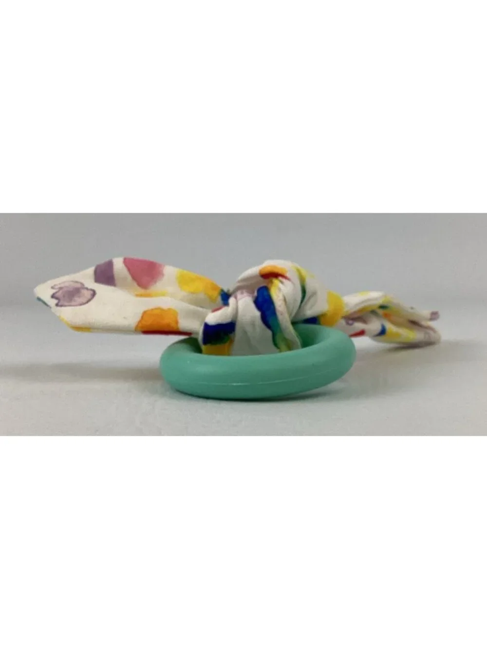 Lovevery Baby Activity Play Gym Replacement Toy Crinkle Bunny Ears Teether Ring